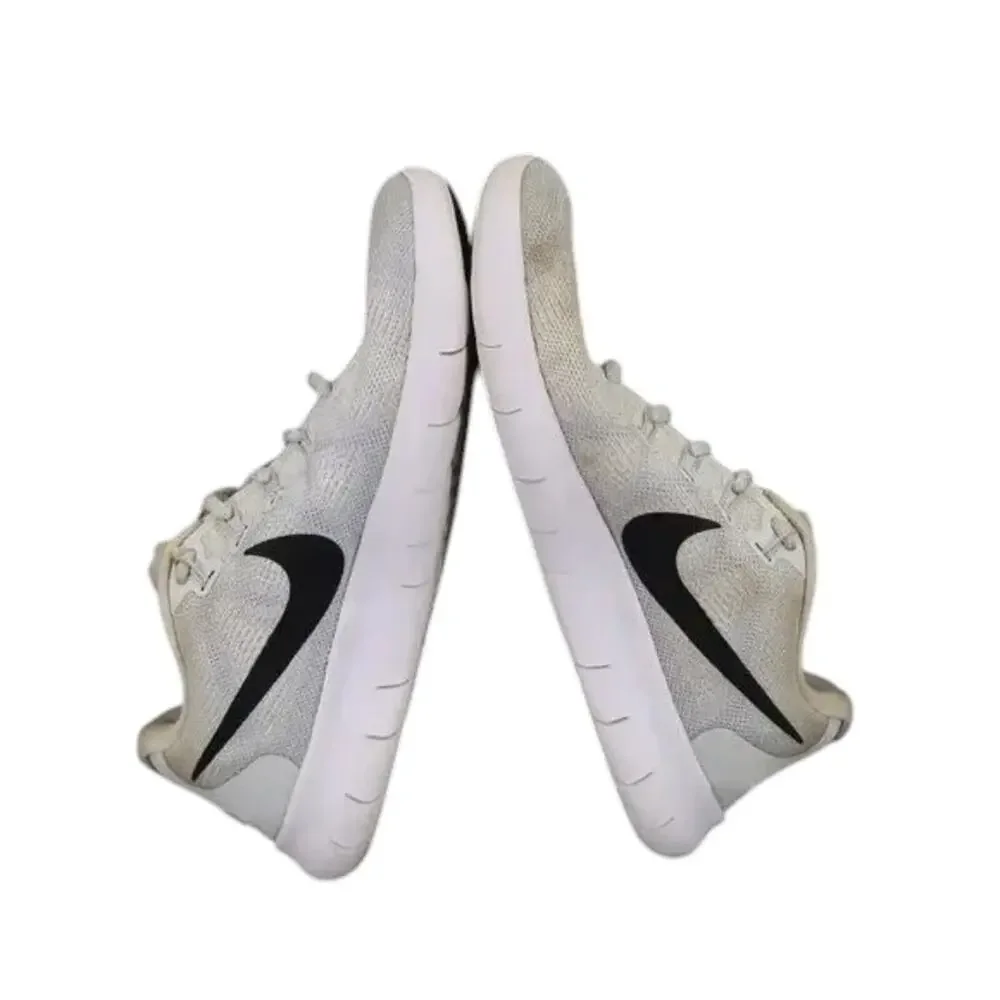 Nike Shoes Womens 8 Athletic Sneakers Free RN Trainer Running Active Casual Grey